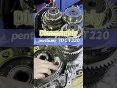 ペンティウムトランスミッションの分解